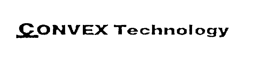 Trademark Logo CONVEX TECHNOLOGY