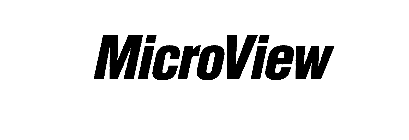 Trademark Logo MICROVIEW
