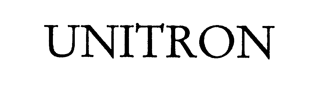 Trademark Logo UNITRON