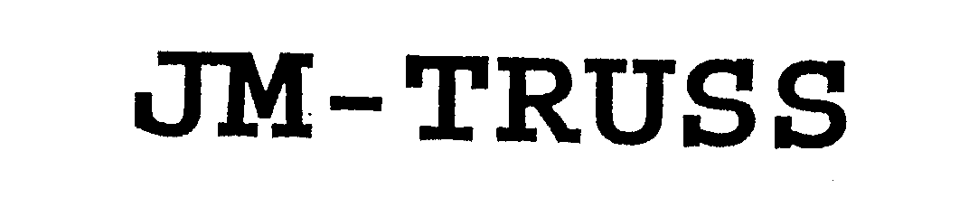 Trademark Logo JM-TRUSS