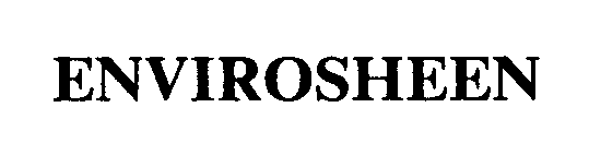 Trademark Logo ENVIROSHEEN
