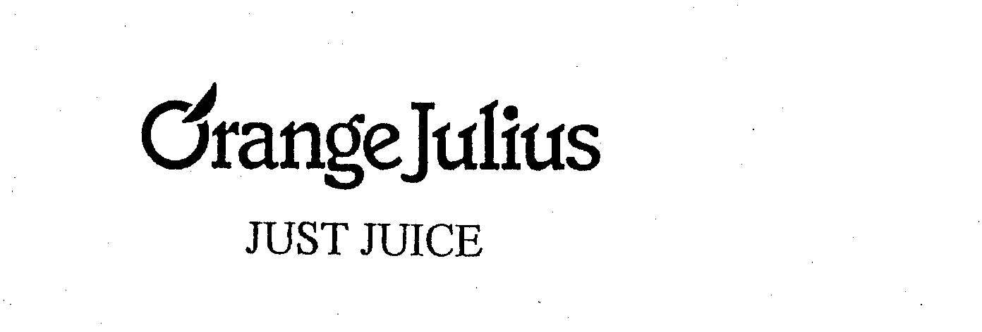  ORANGE JULIUS JUST JUICE