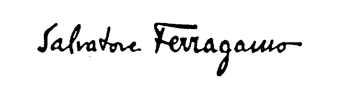 Trademark Logo SALVATORE FERRAGAMO