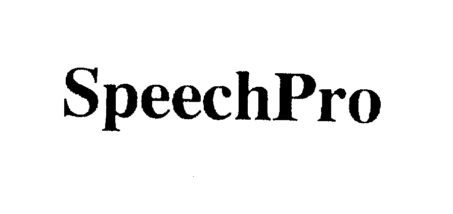  SPEECHPRO