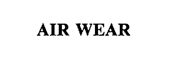 Trademark Logo AIR WEAR