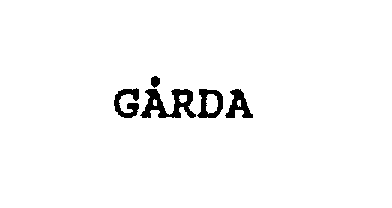 Trademark Logo GARDA