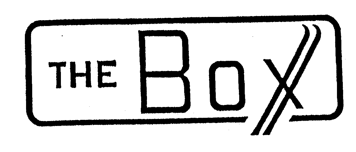 Trademark Logo THE BOXX
