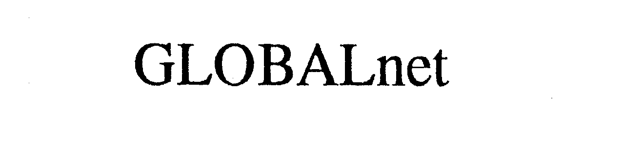 Trademark Logo GLOBALNET