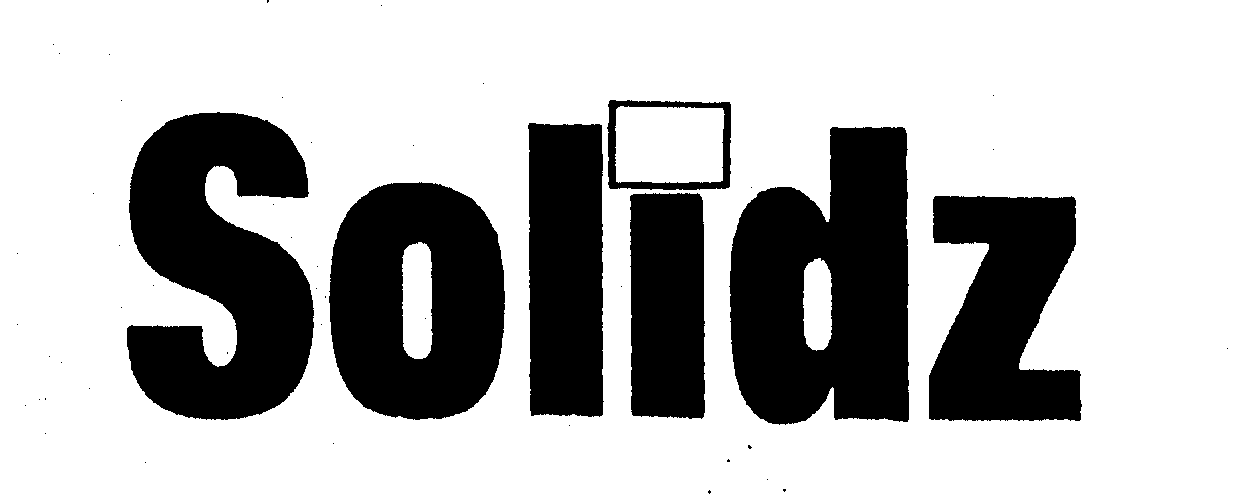Trademark Logo SOLIDZ