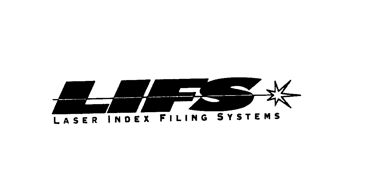  LIFS LASER INDEX FILING SYSTEMS