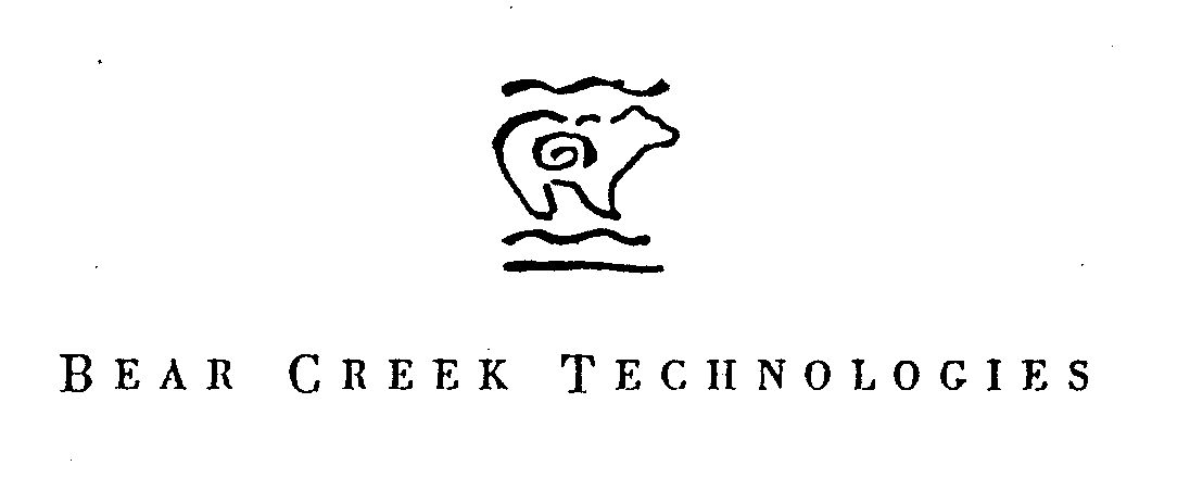  BEAR CREEK TECHNOLOGIES
