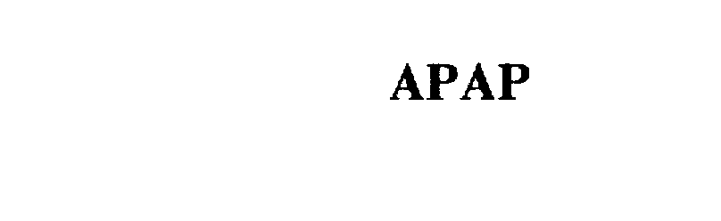 Trademark Logo APAP