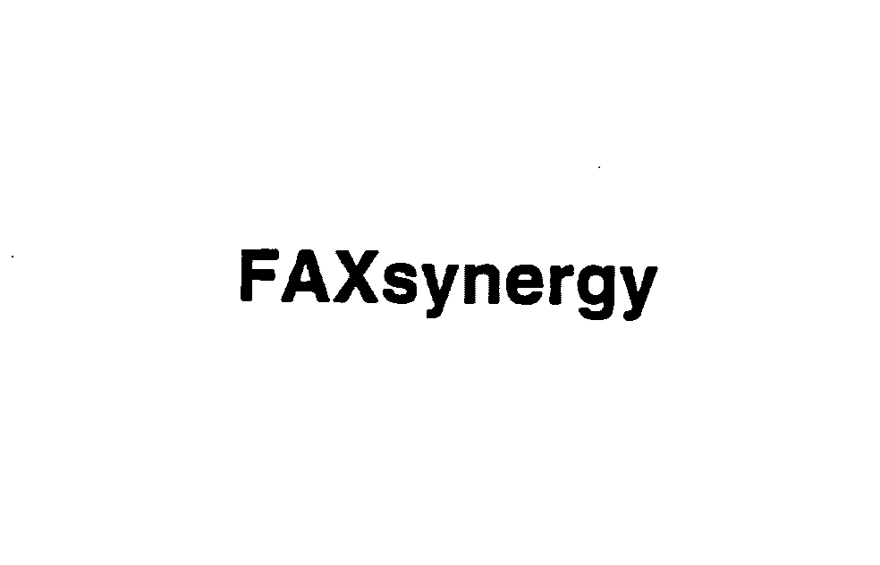 Trademark Logo FAXSYNERGY