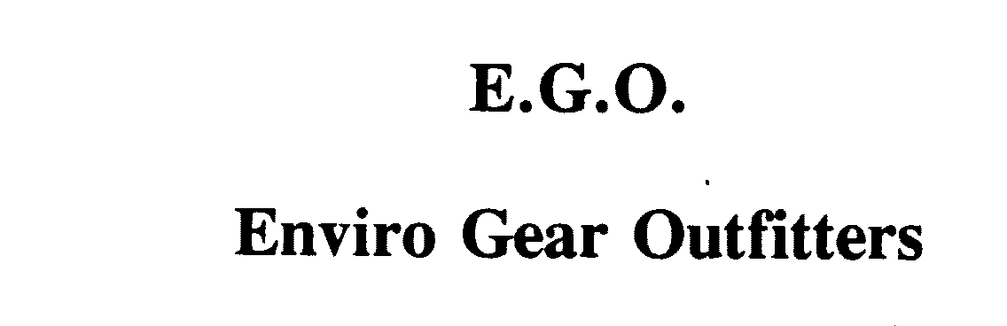  EGO ENVIRO GEAR OUTFITTERS