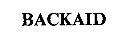 Trademark Logo BACKAID