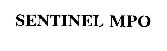 Trademark Logo SENTINEL MPO