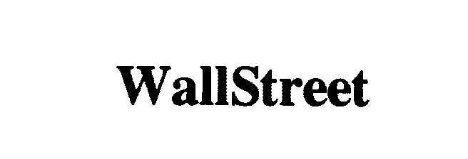Trademark Logo WALLSTREET