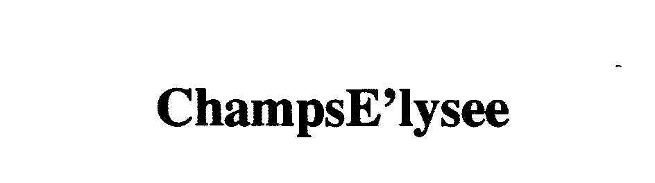  CHAMPSE'LYSEE