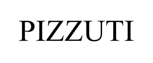 Trademark Logo PIZZUTI