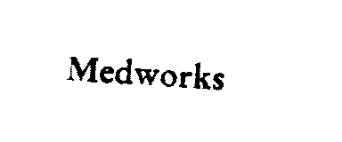 Trademark Logo MEDWORKS