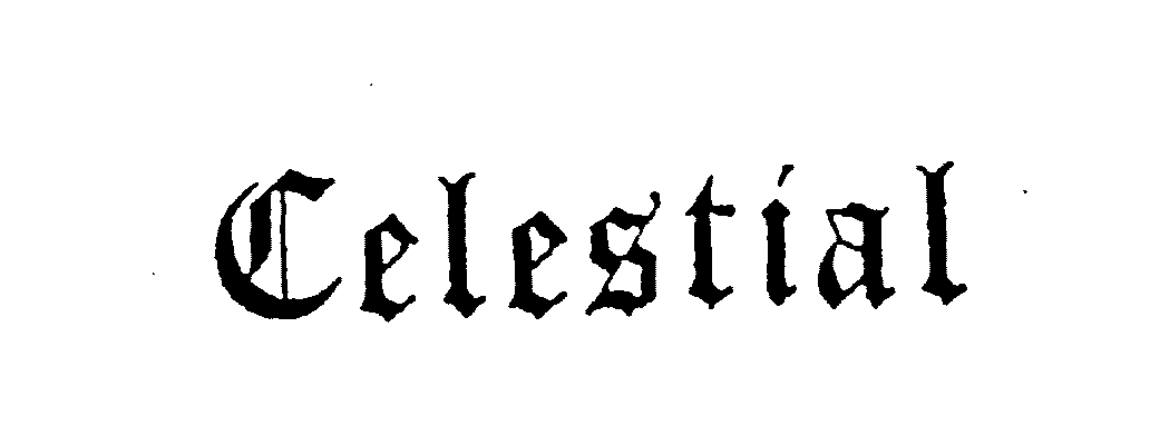 Trademark Logo CELESTIAL