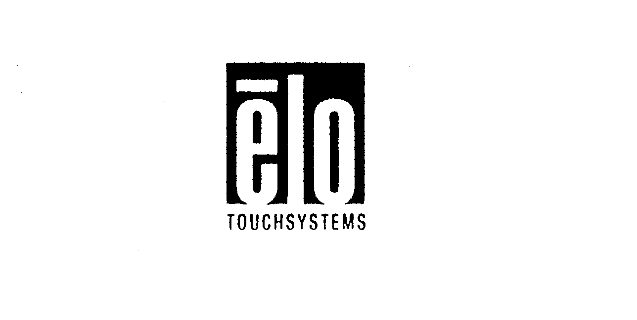  ELO TOUCHSYSTEMS