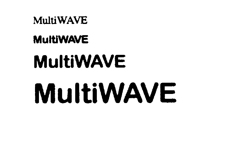 Trademark Logo MULTIWAVE