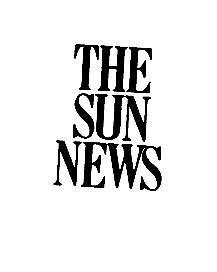 Trademark Logo THE SUN NEWS