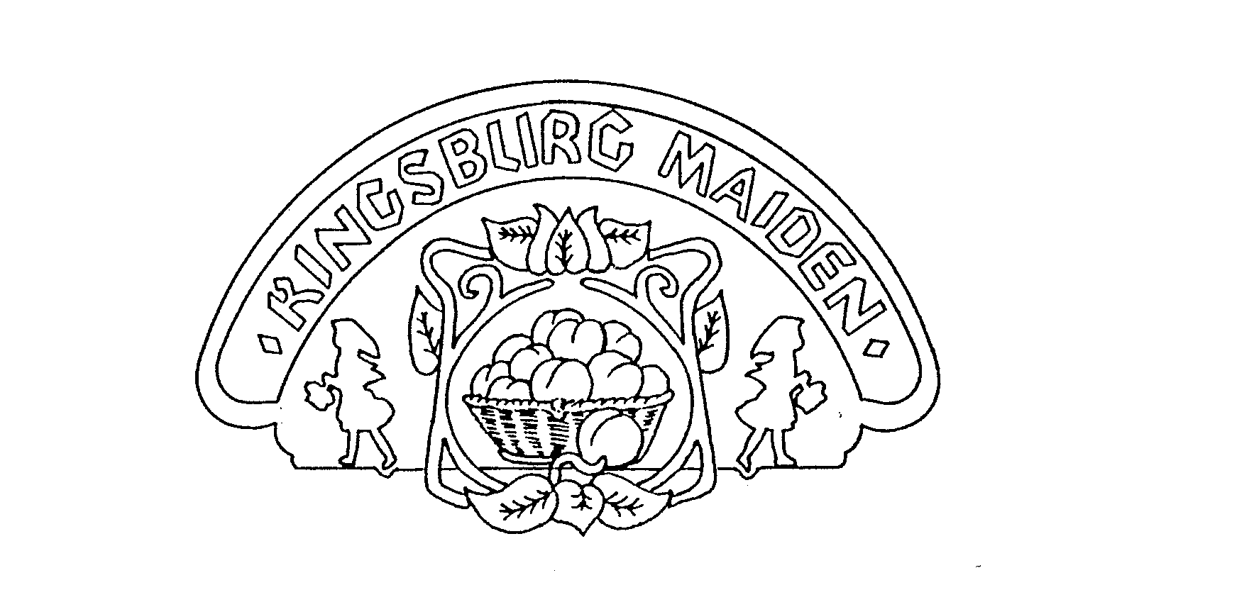 Trademark Logo KINGSBURG MAIDEN