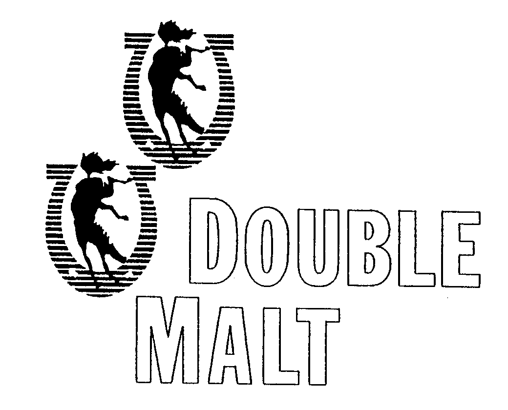 Trademark Logo DOUBLE MALT