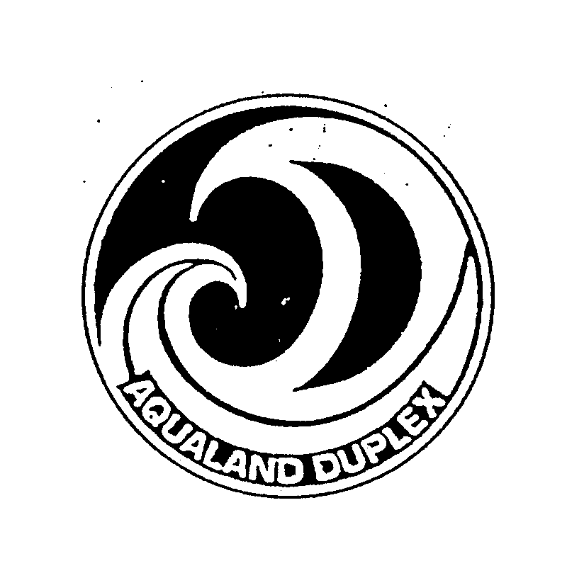 Trademark Logo AQUALAND DUPLEX