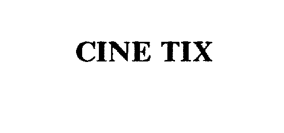  CINE TIX