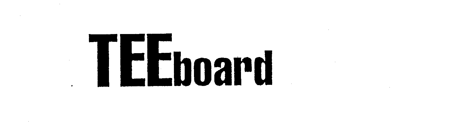 Trademark Logo TEEBOARD