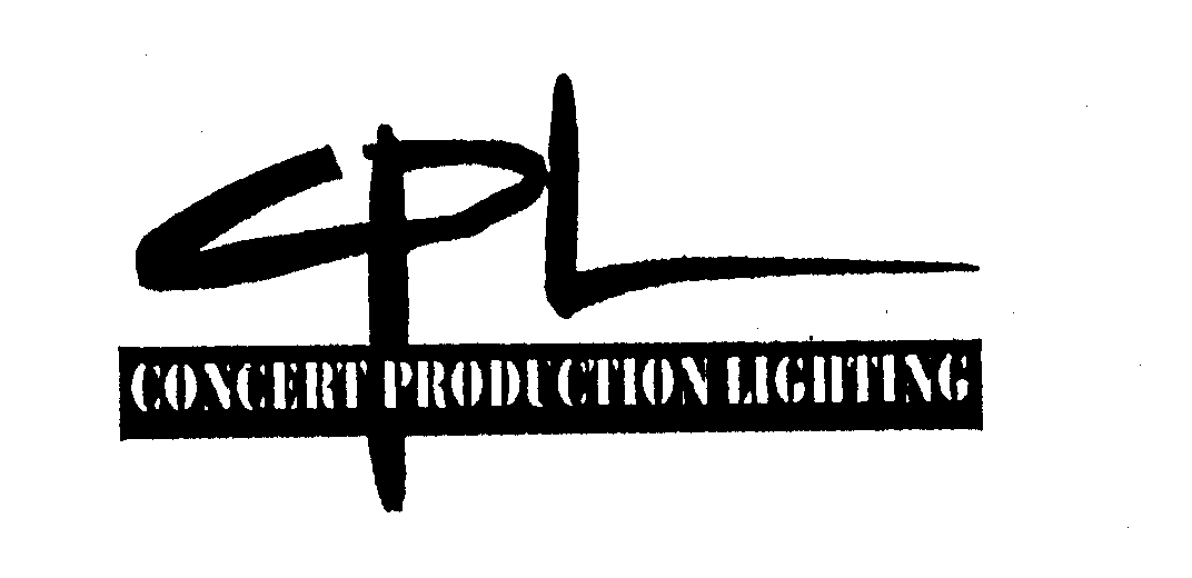 Trademark Logo CPL CONCERT PRODUCTION LIGHTING