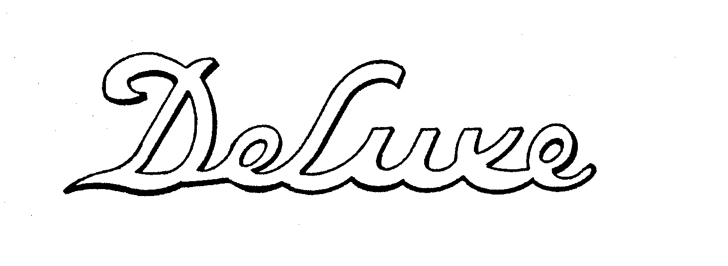 Trademark Logo DELUXE