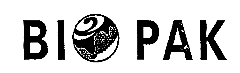 Trademark Logo BIO PAK