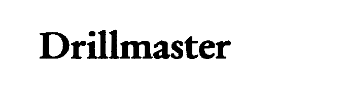 Trademark Logo DRILLMASTER