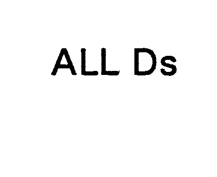 Trademark Logo ALL DS
