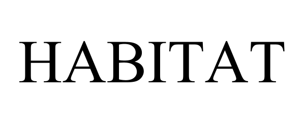 Trademark Logo HABITAT