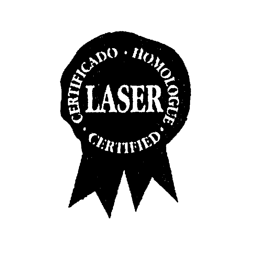  LASER CERTIFICADO HOMOLOGUE CERTIFIED