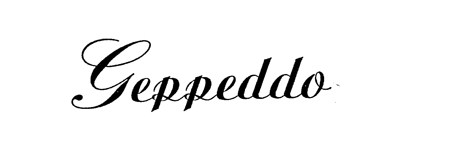 Trademark Logo GEPPEDDO