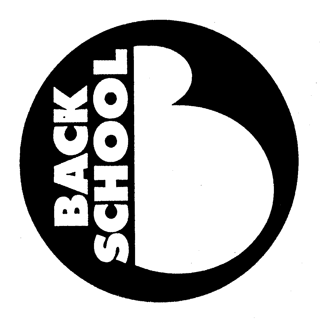 Trademark Logo BACK SCHOOL B