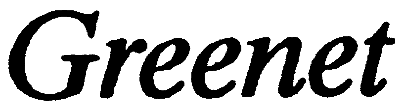 Trademark Logo GREENET