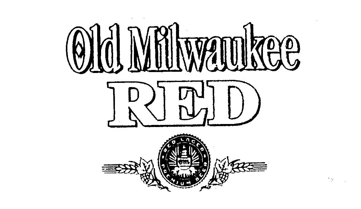  OLD MILWAUKEE RED RED LAGER PREMIUM BEER