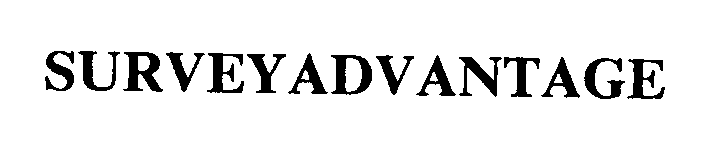 Trademark Logo SURVEYADVANTAGE