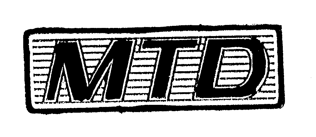 Trademark Logo MTD