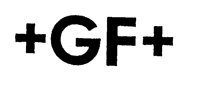 Trademark Logo +GF+