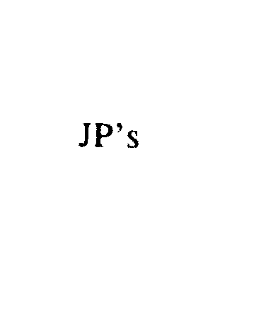 Trademark Logo JP'S
