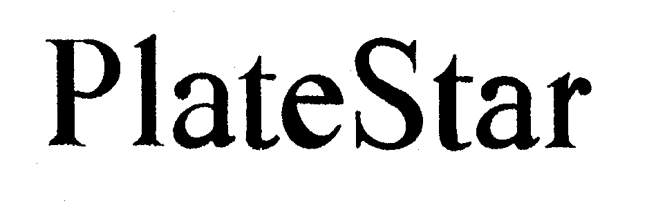 Trademark Logo PLATESTAR