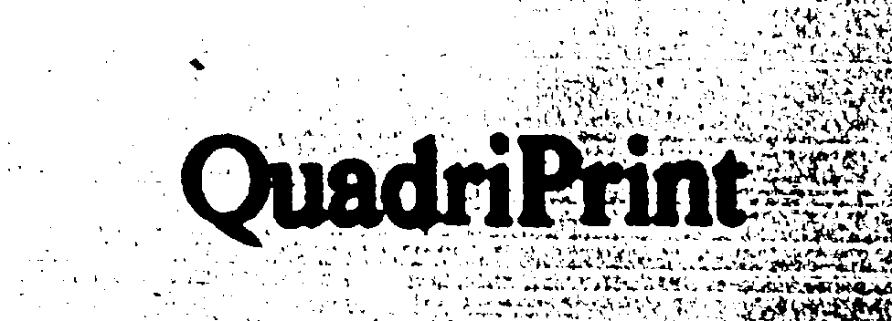 Trademark Logo QUADRIPRINT